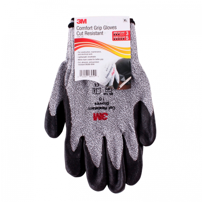 [3M-WX300942181] GUANTE NYLON C/ NITRILO TALLA: L COMFORT GRIP 3M WX300942181