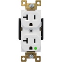 TOMA GRADO HOSPITAL 20A-125V BLANCO EAGLE H8300W