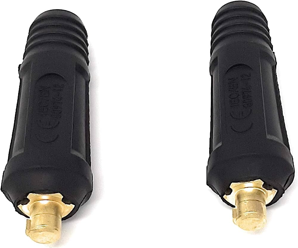 JUEGO CONECTORES MACHO PARA INVERTER MMA (13 MM)