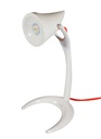 Lampara De Mesa Cono, Led, 100-240v Blanca