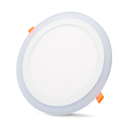 LAMPARA LED EMP 9W REDONDA AMARILLA