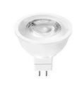Bombillas LED Luxrite MR16 - GU10 equivalente a 50W, 500 lúmenes, 120V - 3000K