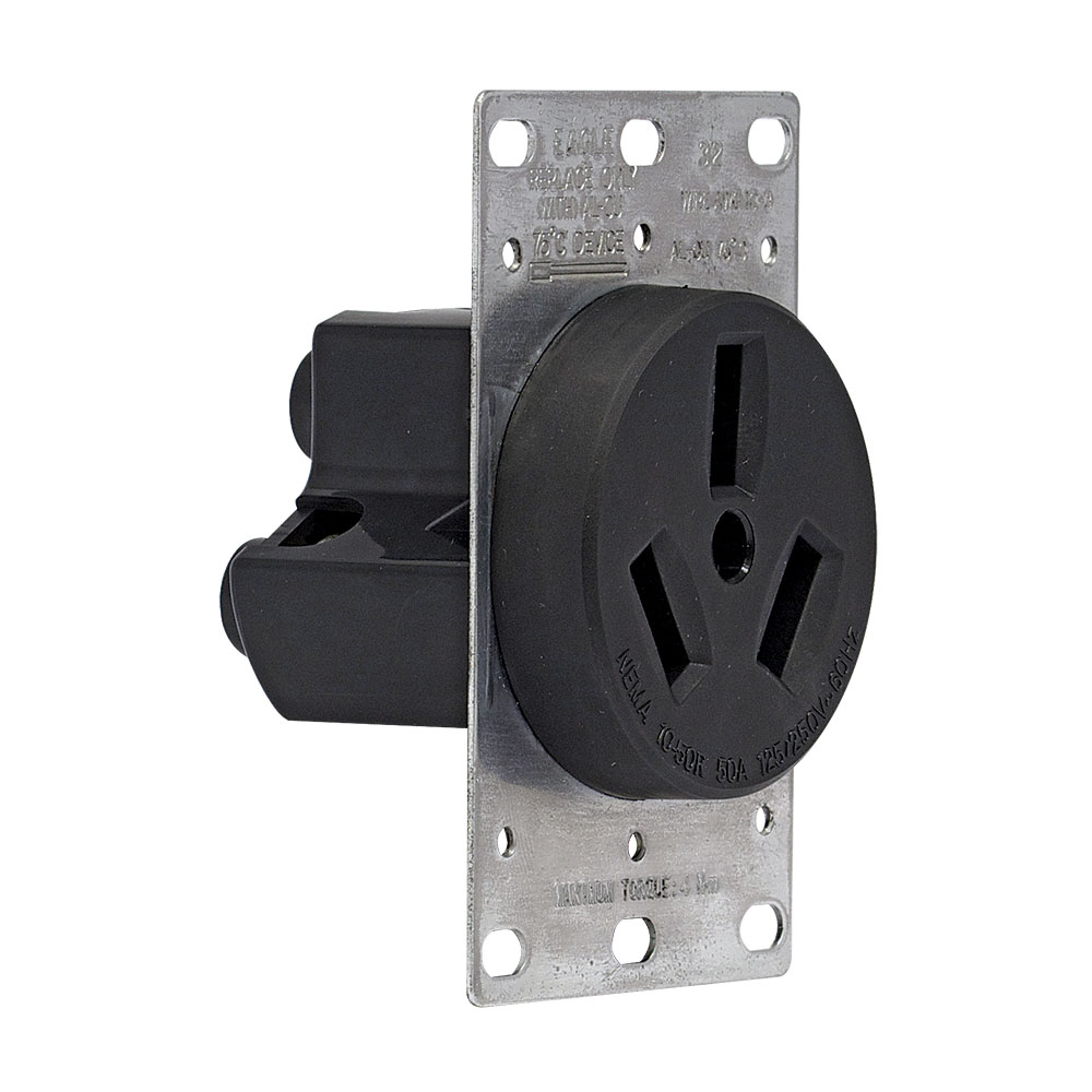 TOMA COCINA EA 32 50A 3P-3W 125/250V EMPOTRAR NEMA 10-50R