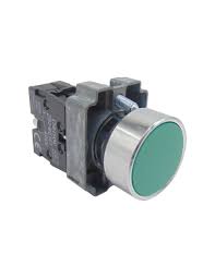 [EBSA4-BA35] Pulsador verde 1NO+1NC