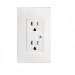 [23260-91] INTERRUPTOR DOBLE 2 VIAS MARFIL S23