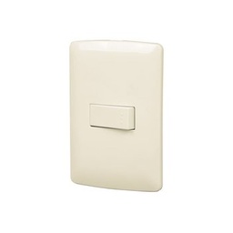 [23101-91] INTERRUPTOR SENCILLO 2 VIAS MARFIL S23