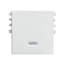 [2600112-030] TECLA CON VISOR 2 MOD BLANCO S26
