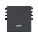 [2600112-038] TECLA CON VISOR 2 MOD GRAFITO S26