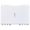 [2600113-030] TECLA CON VISOR 3 MOD BLANCO S26