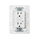 [2600425-030] TOMA CORRIENTE DUPLEX ICFT C/CHASIS BLANCO S26