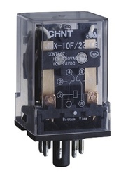 [04-01-004] RELE 8 PINES REDONDOS 10A BOBINA 24VDC JQX-10F