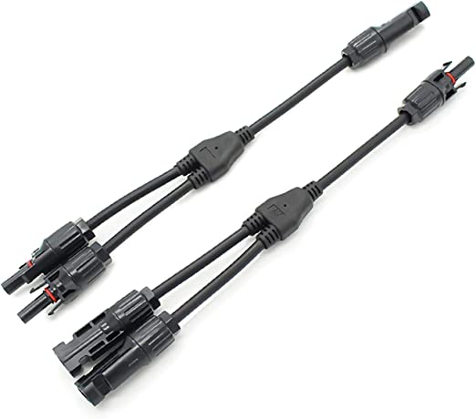 Conector MC4 "Y" 30A ,  JUEGO DE 2 HEMBRAS 1 MACHO, 2 MACHOS 1 HEMBRA  1000VDC IP67
