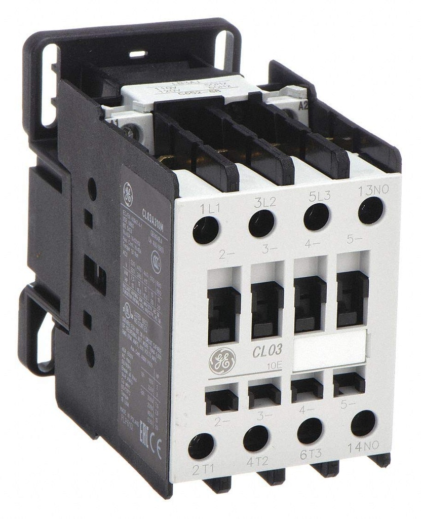 CONTACTOR GE 3P 25A 240V 1NO UL