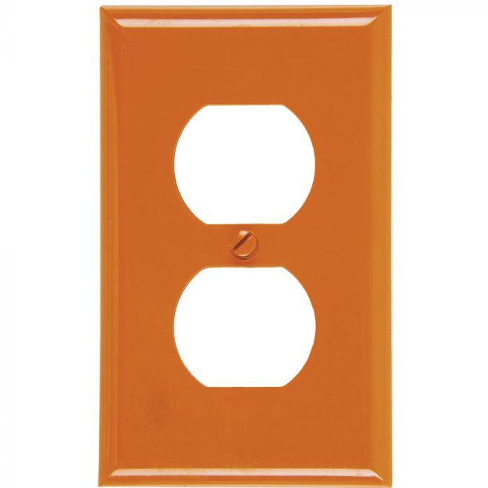 PLACA P/TOMA DOBLE ANARANJADA EAGLE 2132RN