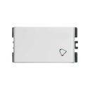 PULSADOR UNIPOLAR BLANCO