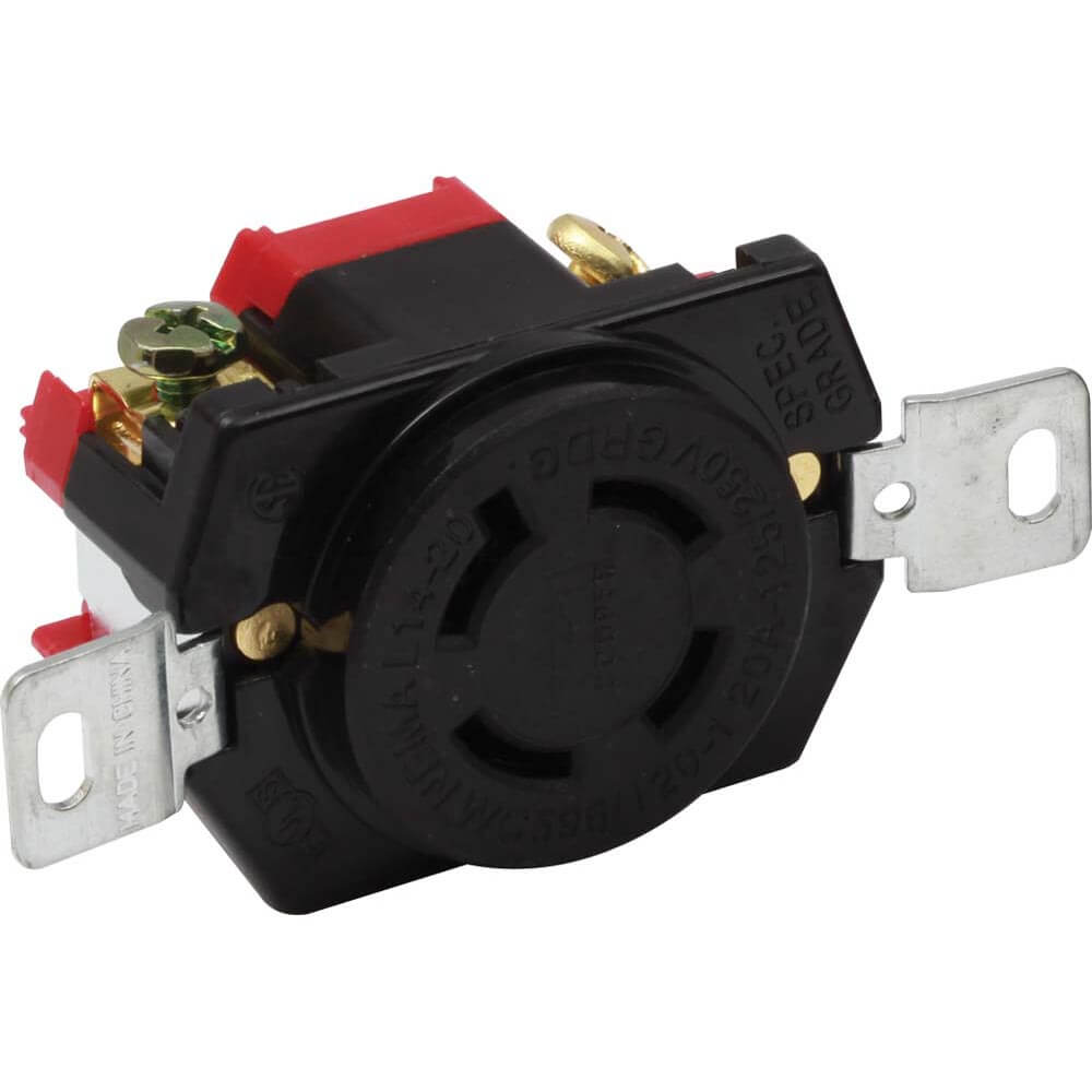 TOMA LOCK 20AMP/125V 2P 3W EAGLE L520R