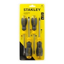 JUEGO DESATORNILLADORES BASIC STANLEY 4 PZS STMT60040-LA