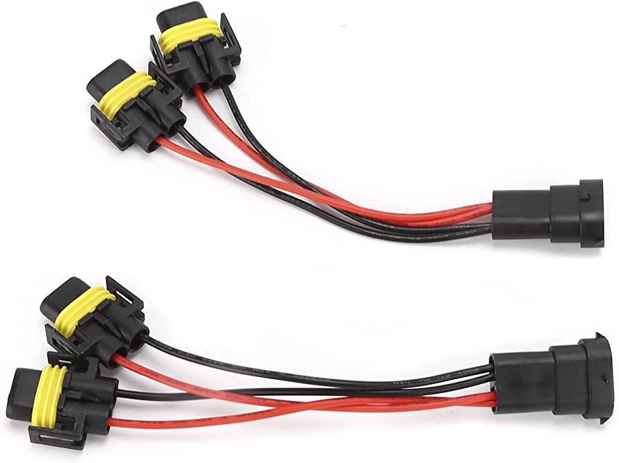 JUEGO DE CONECTOR TIPO ARNES DE 2 VIAS (MACHO Y HE