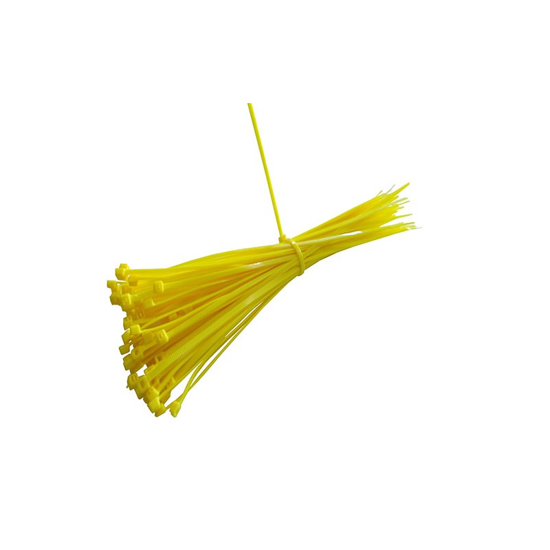 AMARRA NYLON 8" AMARILLA 3.6MM
