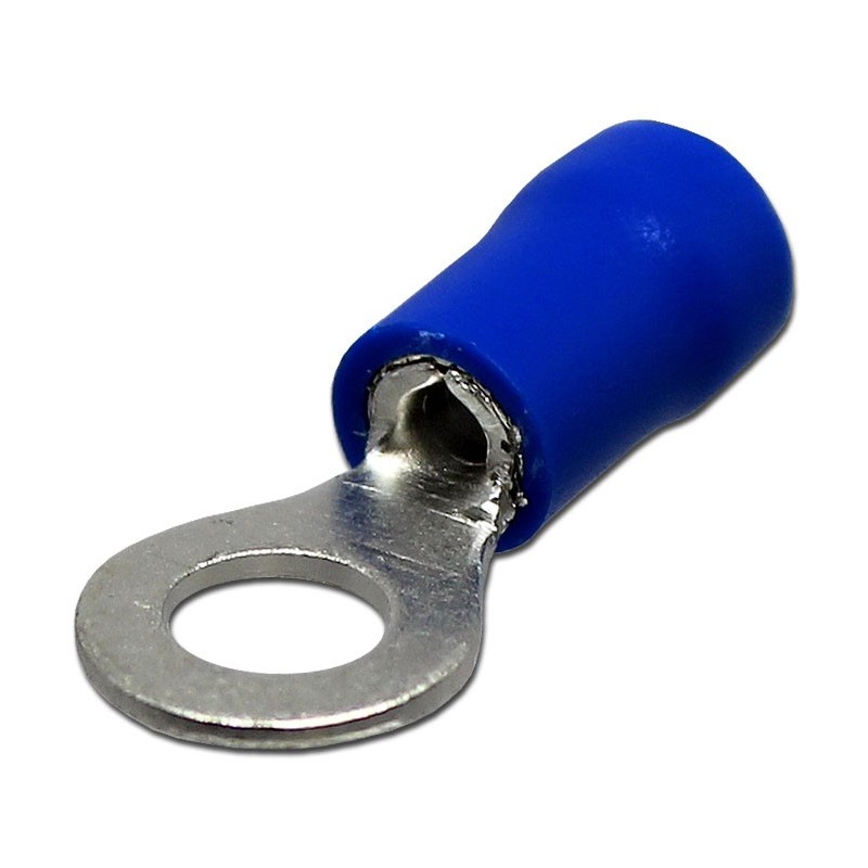 BLISTER DE TERMINALES ANILLO 5/32 AZUL (16-14 AWG)