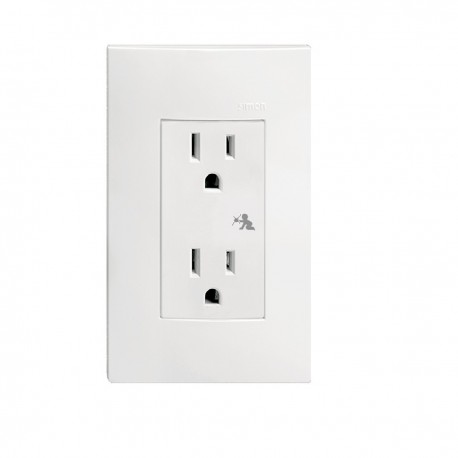 [23260-91] INTERRUPTOR DOBLE 2 VIAS MARFIL S23