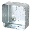 CAJA CUADRADA DOBLE FONDO EMT 1/2" - 3/4"