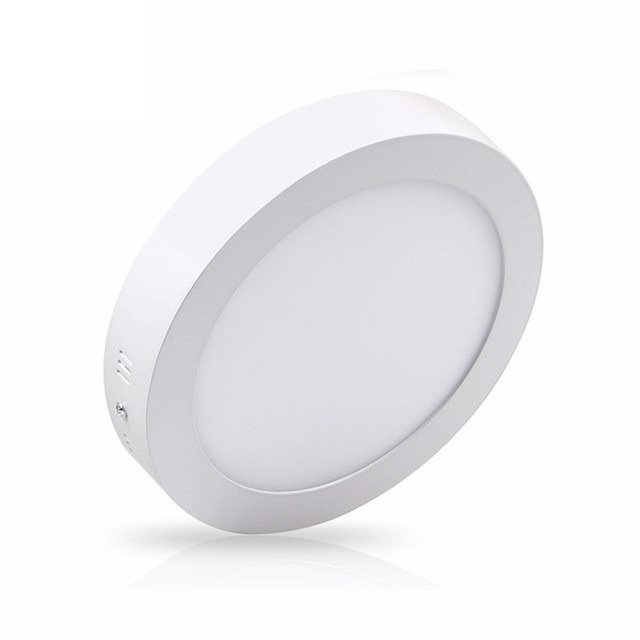 LAMPARA LED 6W PARCHE REDONDA AMARILLA