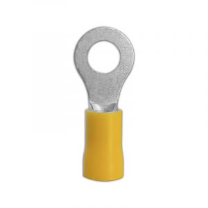 BLISTER DE TERMINALES ANILLO 1/4 AMARILLO (12-10 AWG)