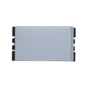 [25251-33] INTERRUPTOR 4 VÍAS ALUMINIO MATE