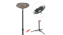 LAMPARA SOLAR INTEGRADA P/JARDIN 20W C/SOPORTE