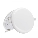 LAMPARA LED S/MARCO 9W REDONDA BLANCA