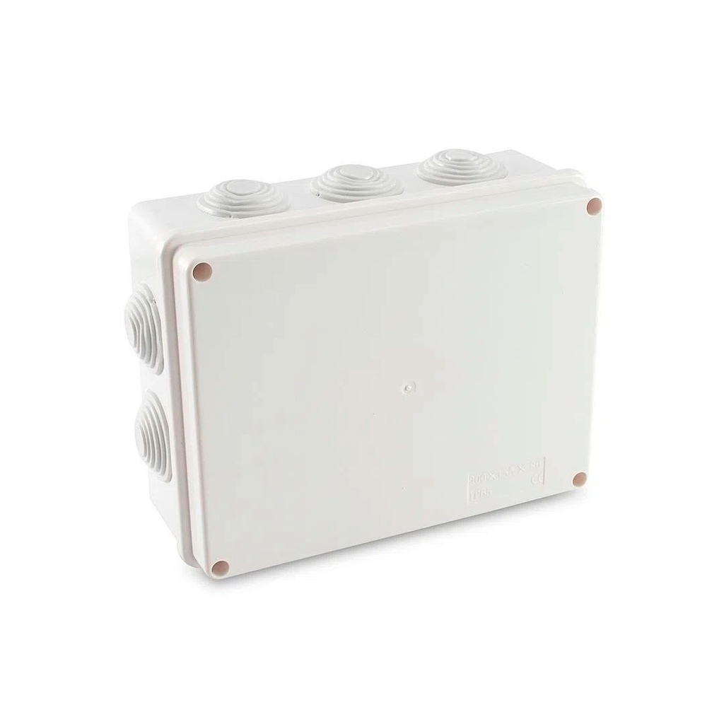 CAJA DERIVACION C/CONOS PASACABLES 100*100*70