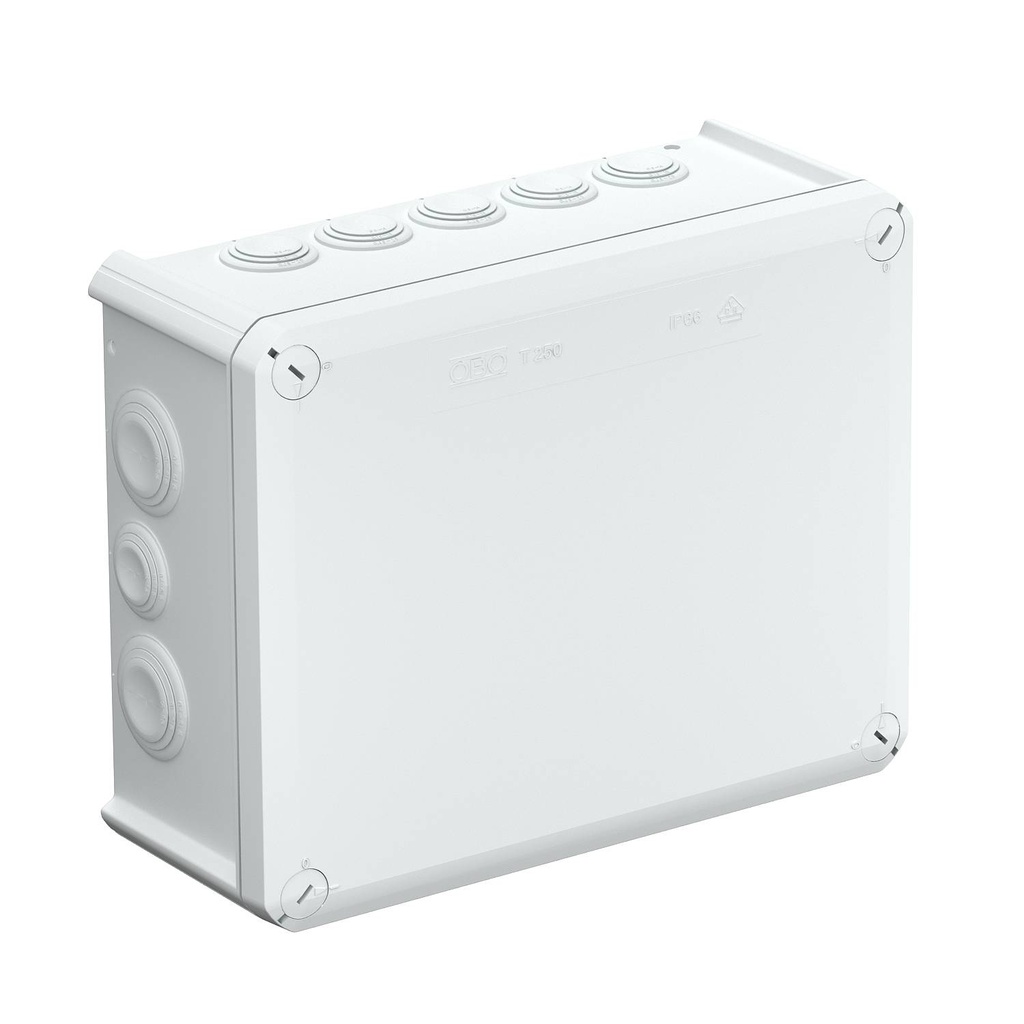 CAJA DE DERIVACION LISA 200*200*80 (RESISTENTE AL AGUA)