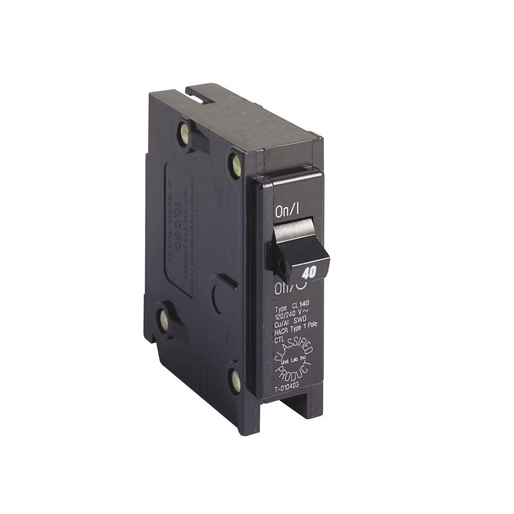 BREAKER 1P 40AMP EATON