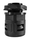 Conector Plastico Universal (3/4) pulgadas, Ref SRAD25, color negro