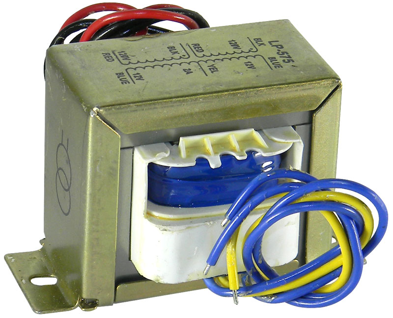 TRANSFORMADOR ATORNILLABLE 120/240VAC - 12/24VAC 2A
