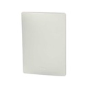 PLACA CIEGA C/CHASIS - BLANCO/BLANCO S26