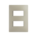 PLACA 2 MODULOS S/CHASIS - ORO BLANCO S26