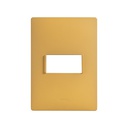 PLACA 1MODULOS S/CHASIS - NEGRO AZABACHE S26 (copia)