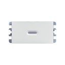 INTERRUPTOR 2 VIAS C/LED BLANCO S26