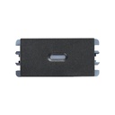 INTERRUPTOR 3 VIAS C/LED GRAFITO S26