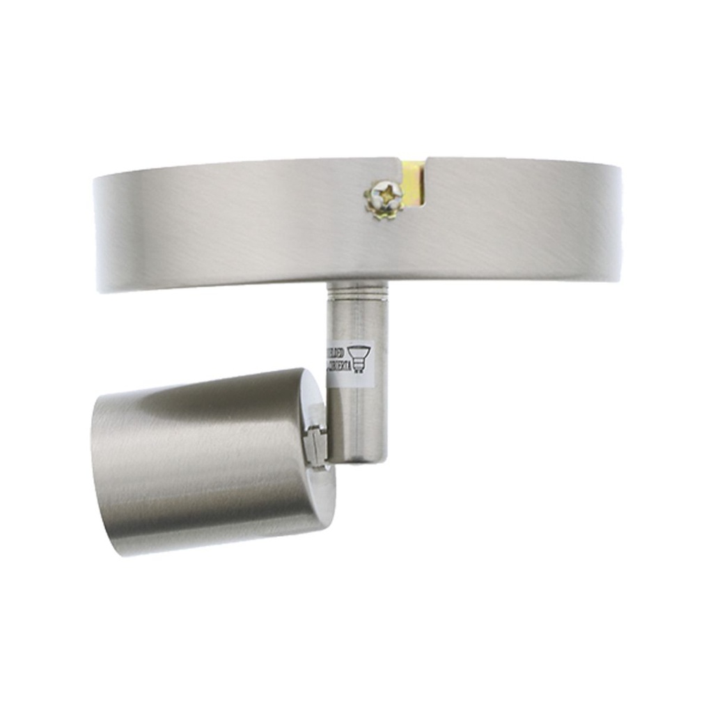 REFLECTOR DECORATIVO SENCILLO SATINADO NIQUELADO 40W 120V E27 GENERAL LIGHTING 04261-4