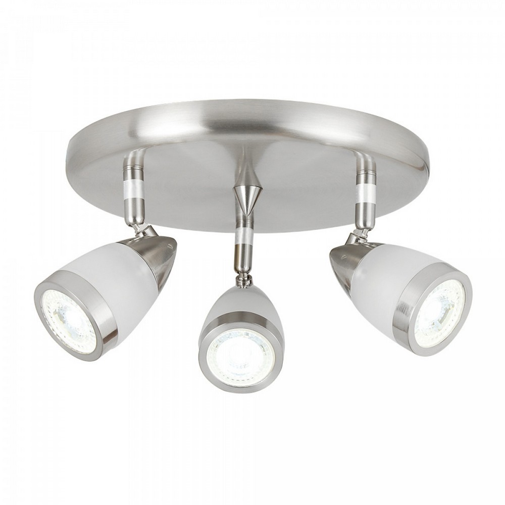 [LUX-A9317-1] REFLECTOR DECORATIVO SENCILLO SATINADO NIQUELADO 40W 120V E27 GENERAL LIGHTING 04261-4 (copia)