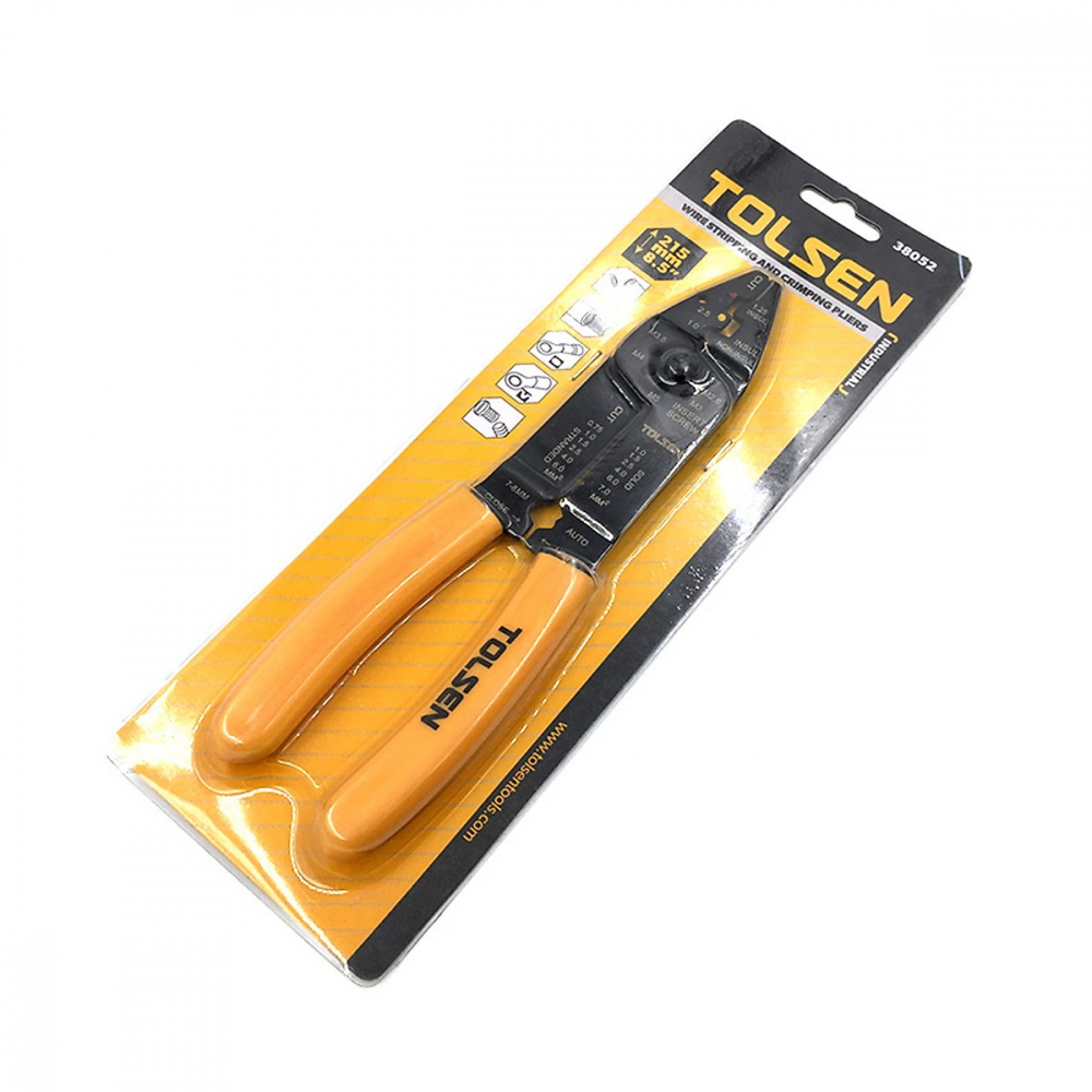 PELADOR DE CABLE TOLSEN 6" 160MM (0.6 - 2.6MM) 10 - 22 AWG