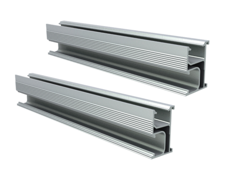 RIEL DE SOPORTE EN ALUMINIO PARA PANEL SOLAR DE 4.5MTS