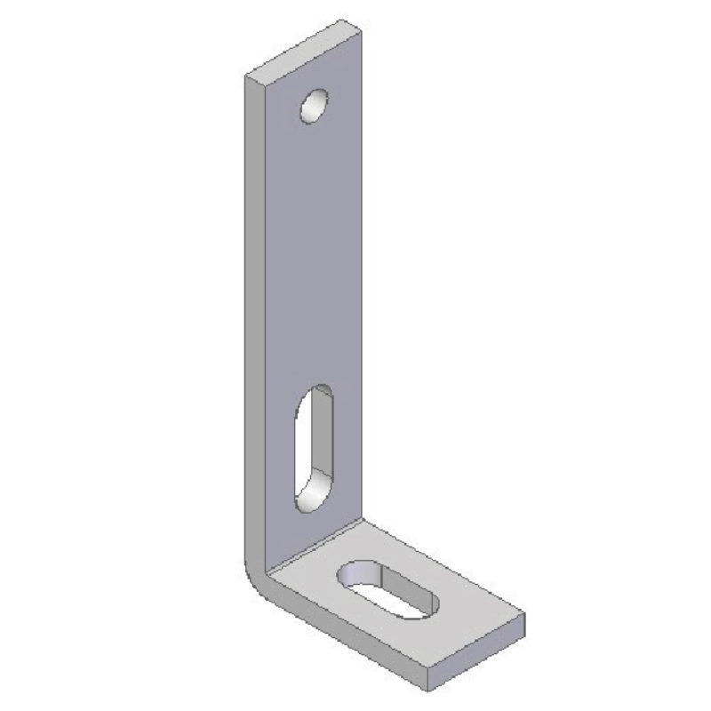 SOPORTE EN "L" PARA PANEL SOLAR