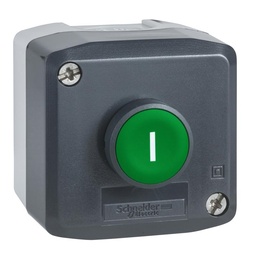 [EBSA2-BA3311] Pulsador verde con indicacion "I" 1NO