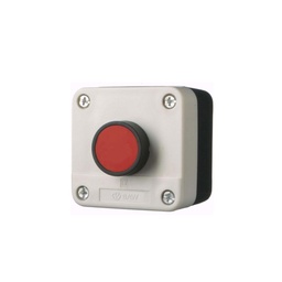[XAL-D104] Pulsador rojo con caja "O" NC
