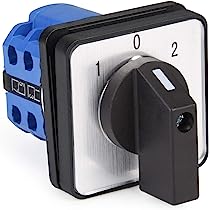 [CA10-20 3P] Selector industrial de tres posiciones 6NO 20A