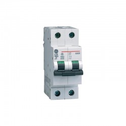 [G60-2P25A] Disyuntor GE 2P 25A 10KA 415VAC RIEL DIN (INTERRUPTOR, BREAK) 